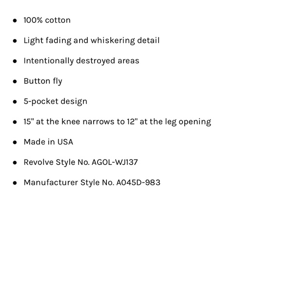 AGOLDE JAMIE HIGH RISE CLASSIC JEANS - Picture 3 of 5